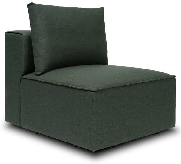 Lomax Fondi Modulsofa, Midtermodul, Grøn, 1 Stk
