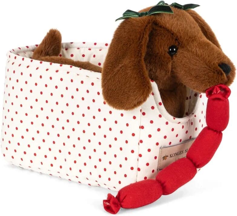 Konges Sløjd Peluche Chien  Brun taille unique