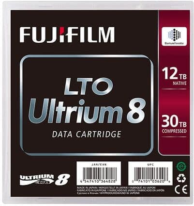Fujifilm LTO Ultrium 8 Cartucho de Dados   30 TB