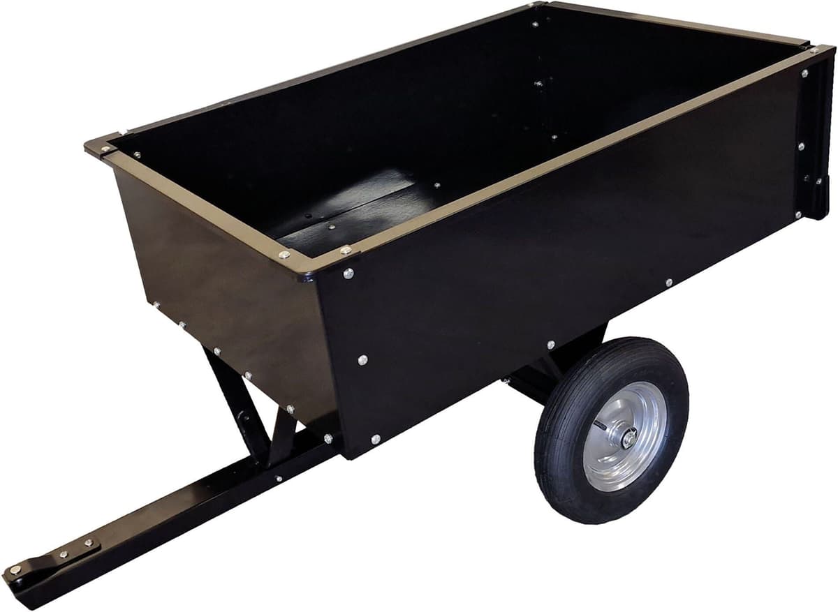 Tecnomat RIMORCHIETTO PER TRATTORINO BLACKLINE BL280 CAPACITA' 200 l PORTATA DI CARICO 280 kg