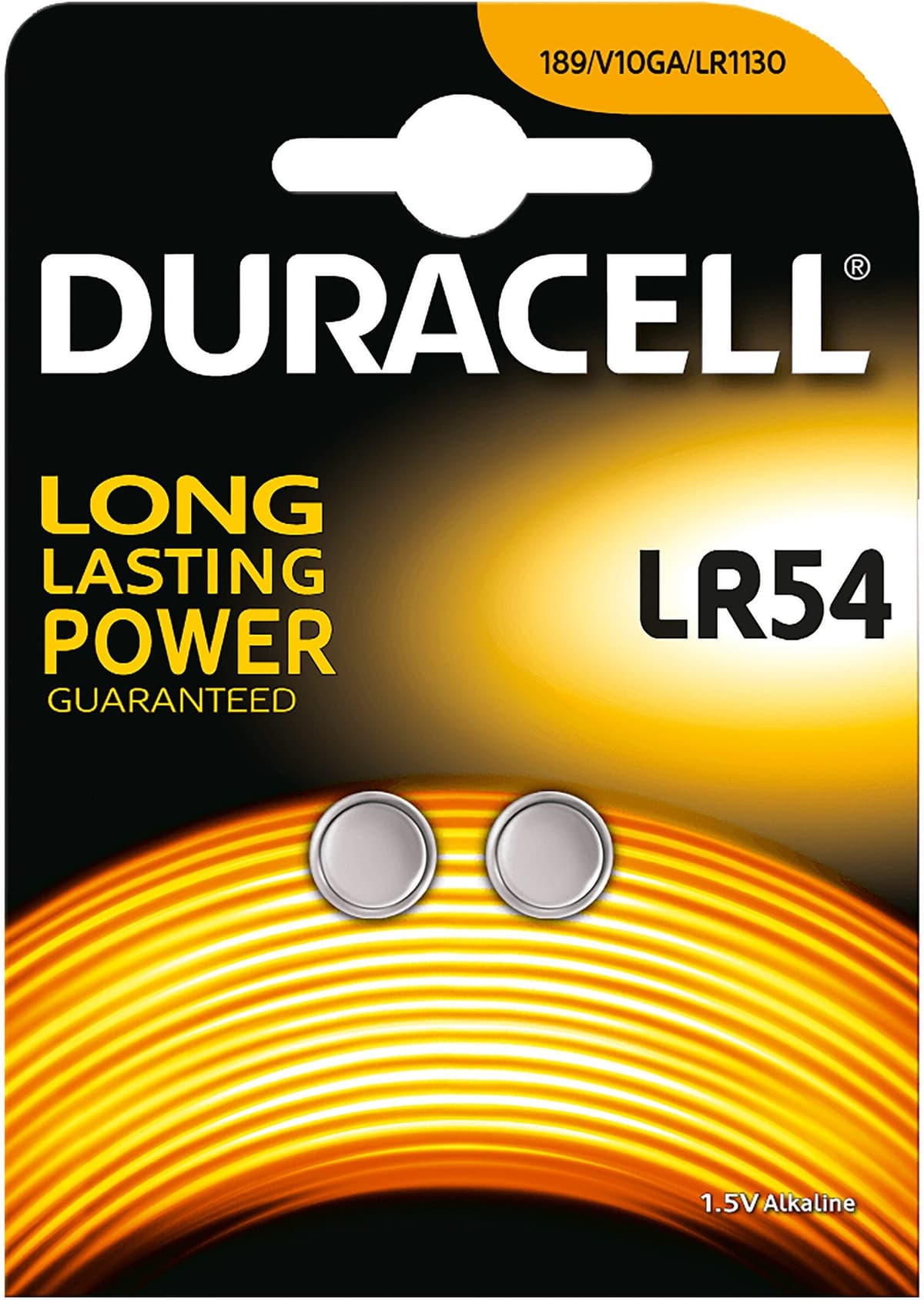 Duracell BATTERIE  BOTTONE LR54 1,5V