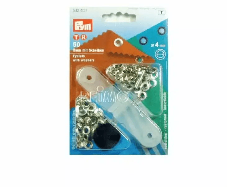 Maljer Med Skiver Ø4 Mm 50 Stk Messing
