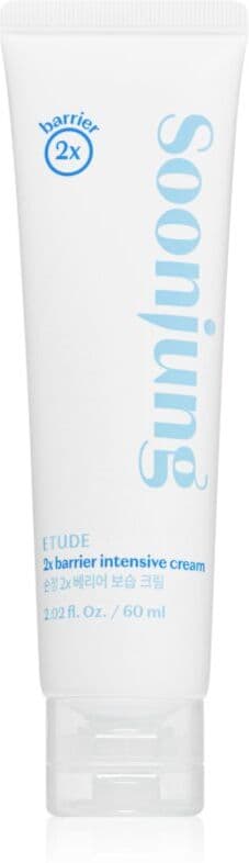 ETUDE SoonJung 2x Barrier Intensive Cream intensiivinen kosteuttava voide ihon suojakerroksen uudistamiseen 60 ml