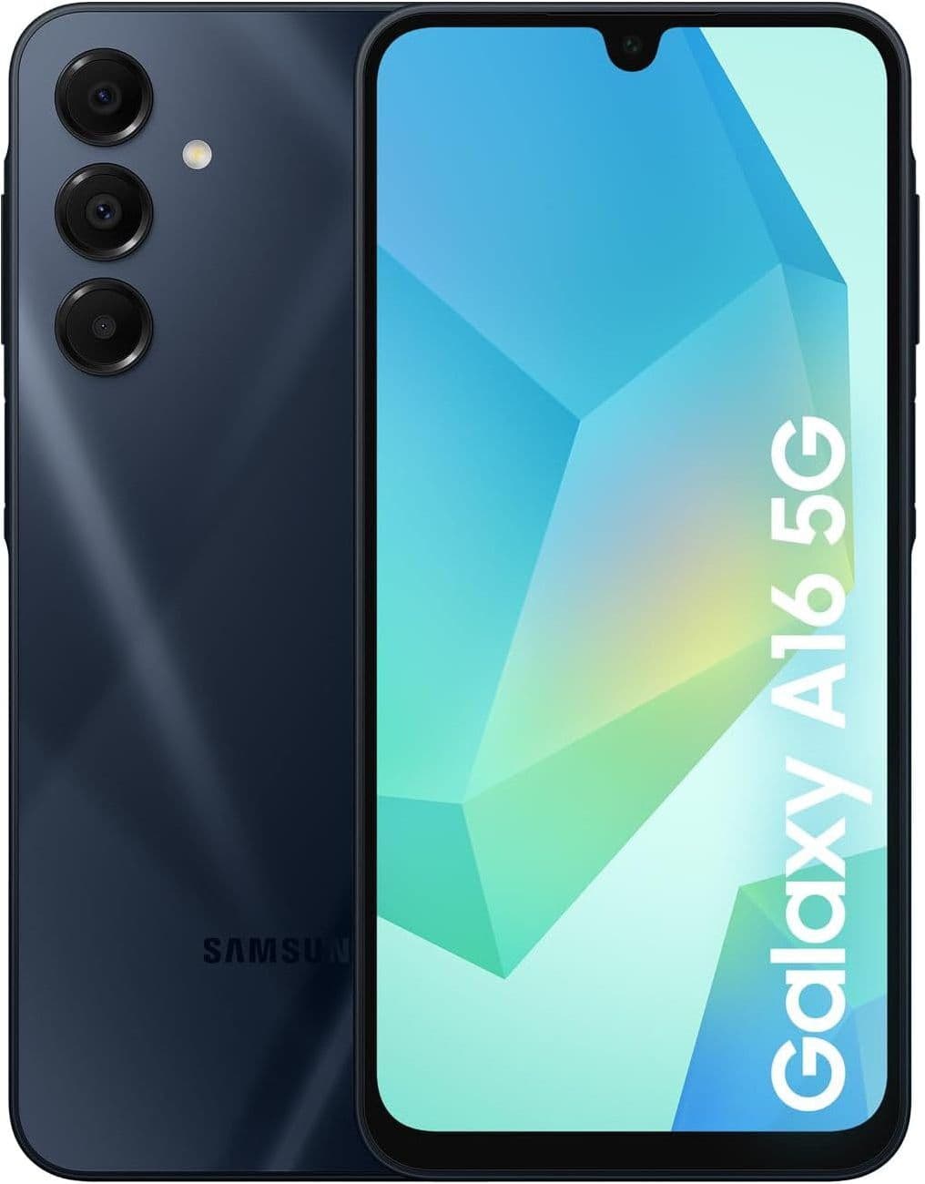 SAMSUNG Galaxy A16 5G 128GB Storage 4GB RAM Dual SIM SIM-Free Unlocked Smartphone Blue Black