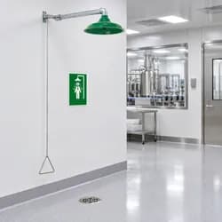HAWS 8122HWC AXION Barrierefreie Körpernotdusche Duschkopf aus ABS-Kunststoff