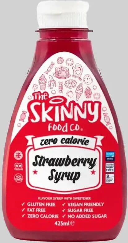 Skinny Syrup 425g   Diverse Smaker - Strawberry Jelly