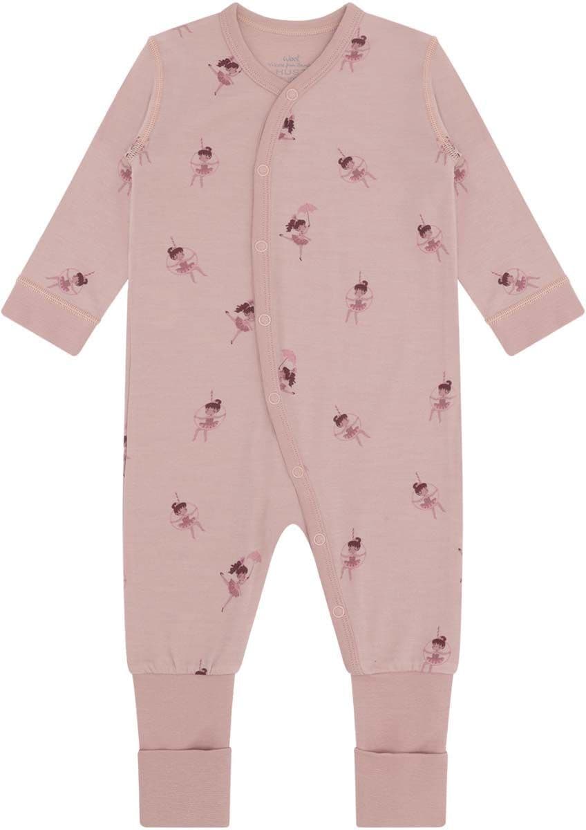 Hust&Claire ull Hust and Claire heldress/pyjamas i ull/bambus, Adobe Rose (92) 92