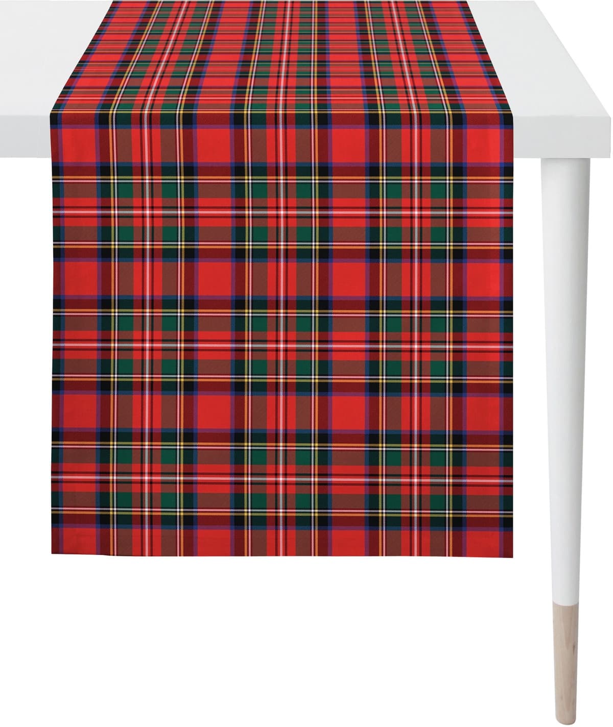 Tischläufer APELT "9539 WINTERWELT, Weihnachtsdeko, Weihnachten", rot, B:48cm L:140cm, Baumwolle, Tischdecken, Tischläufer, Digitaldruck rot B/L: 48cm x 140cm, 1 Stk., rechteckig
