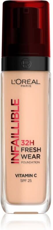 L’Oréal Paris Infaillible 32H Fresh Wear μακράς διαρκείας ρευστό μεικ απ απόχρωση 110 Cool Rosé 30 ml