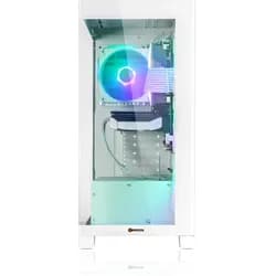 AURUMPC White Gaming PC AMD Ryzen 7 9800X3D + RTX5080 16GB (1000 GB, 32 GB, AMD Ryzen 7 9800X3D), PC, Weiss