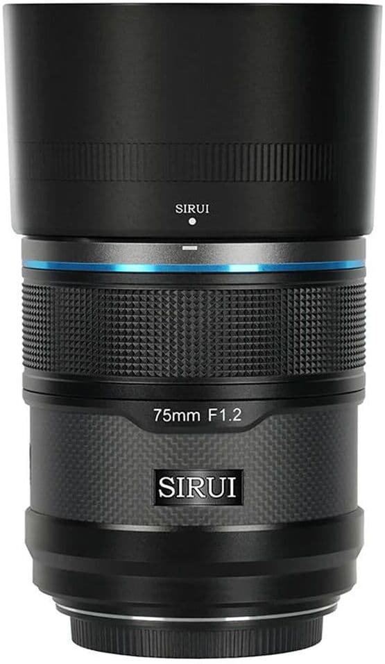 Sirui Sniper 75mm F1.2 APSC Auto-Focus Lens Carbon - Returned goods -  Nikon Z (DX) black