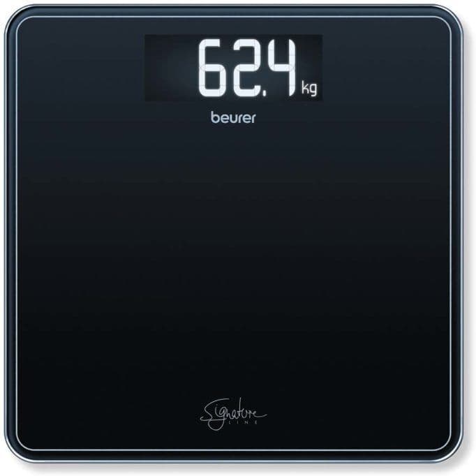 Beurer - GS 400 Bathroom Scale Glass ( Black ) - 5 Year warranty