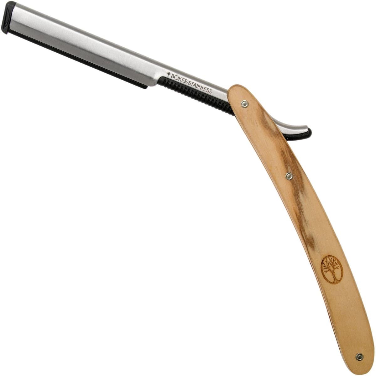 Brzytwa typu shavette Böker Barberette Olive 140902