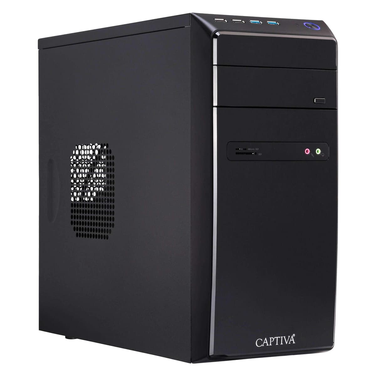 Captiva PC Business/Office R10-0509 (Ryzen 7 5700G/SSD 500GB/4TB/32GB/WLAN/w/o OS) (500 GB, 32 GB, AMD Ryzen 7 5700G) (100509)