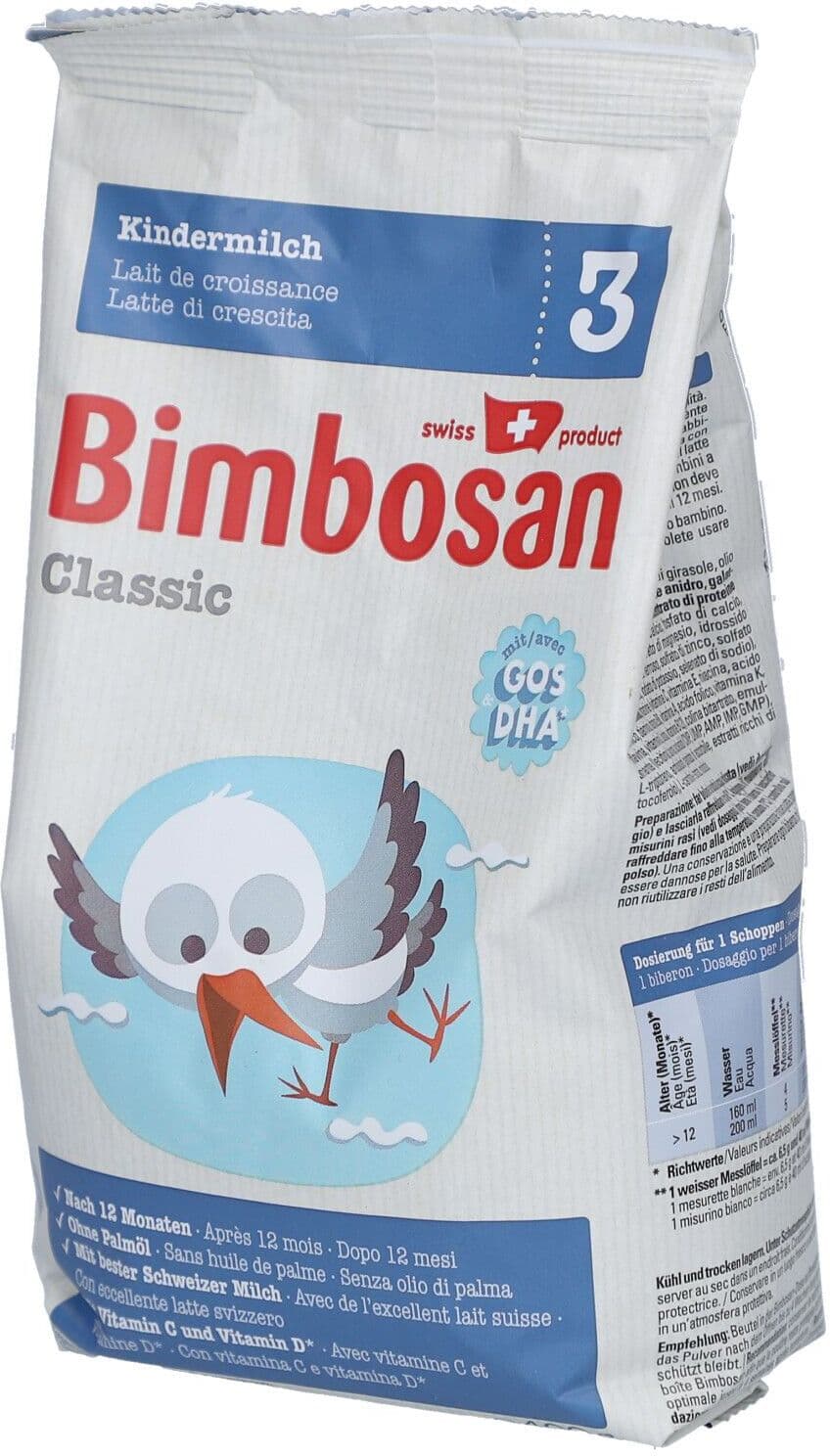 Bimbosan Classic 3 Kinder refill 400 g Pulver