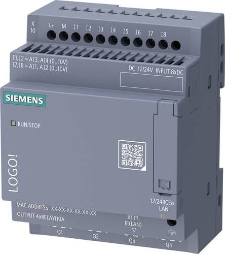 Siemens 6ED1052-2MD08-0BA3 SPS-Steuerungsmodul 24 V/DC, 12 V/DC