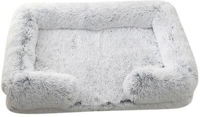 Uplift Treasures Winter Warm Dog Bed Plush Pet Sofa Basket f s