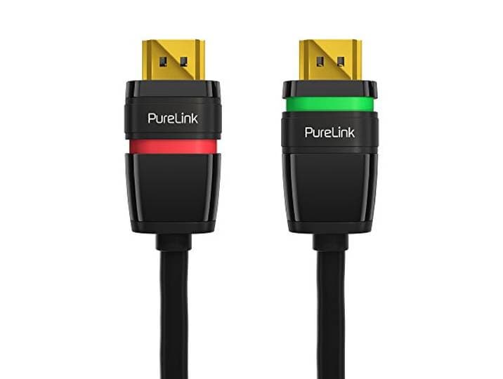 PureLink ULS1005-015 gecertificeerde High Speed HDMI-kabel, ethernet, halogeenvrij, met veiligheidssluiting (HDMI 2.0 compatibel, UltraHD resolutie tot 4096x2304 pixels (4K2K Quad FullHD 2160p),