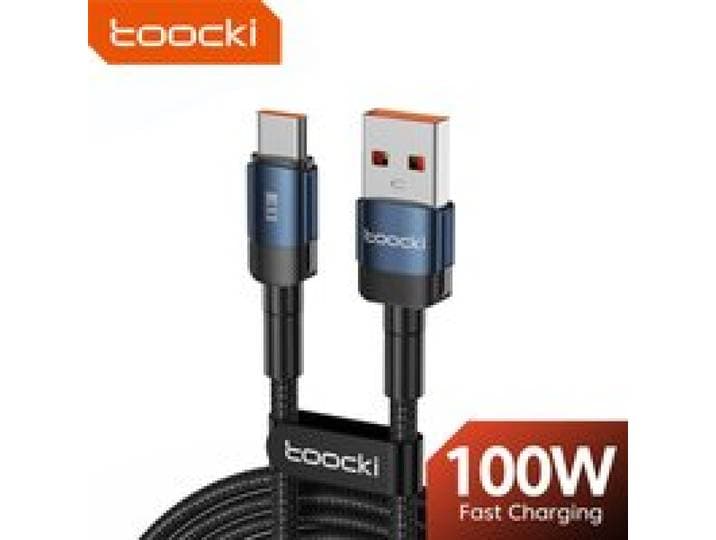 Toocki 6A USB Naar Type C Kabel voor Huawei Xiaomi PD 100W Snel Opladen Oplader USB C Data Cord Quick Charge voor Samsung Oneplus