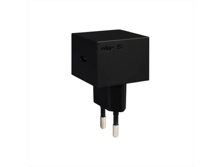 Reduct® Edge.35 USB-C oplader met 35 W, klein/compact, snellader, gecertificeerd en vervaardigd volgens de hoogste normen, design van Reduct® Duitsland (zwart)