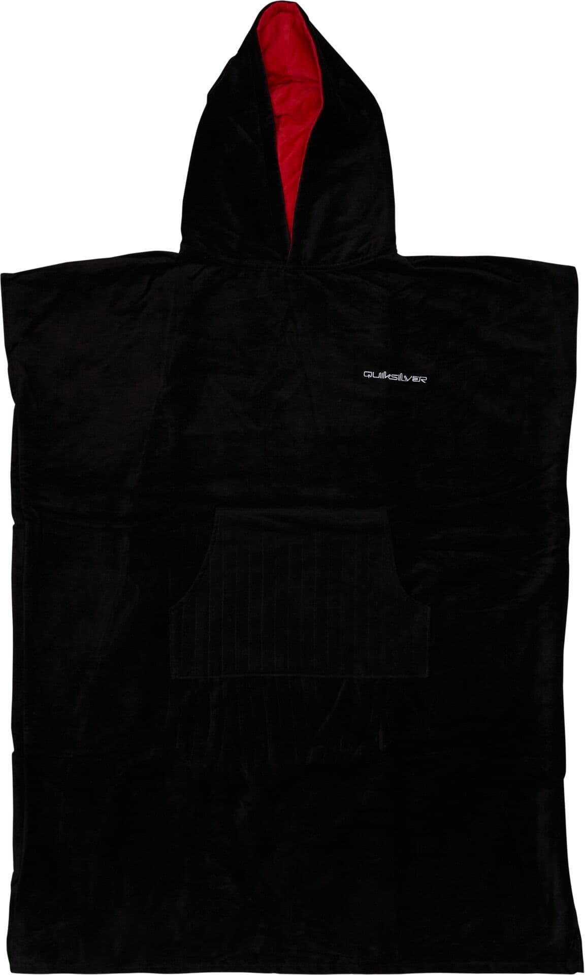 Quiksilver Poncho-toalla para surf de hombre Hoody Towel .  (Única) Negro