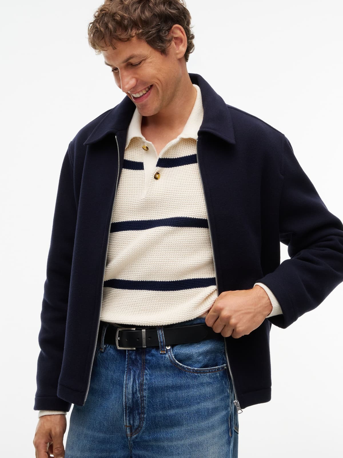 Ledergürtel TOMMY HILFIGER "DENTON 3.5 CORP", Herren, Gr. 100, schwarz, Leder, Gürtel Ledergürtel schwarz 100