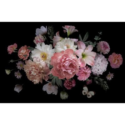 Fototapete PAPERMOON "BLUMENARRANGEMENT", bunt, B:4,5m L:2,8m, Vlies, Tapeten