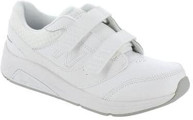 New Balance WW928V3 Hook and Loop Women's Walking Shoe - 7 White Walking A2