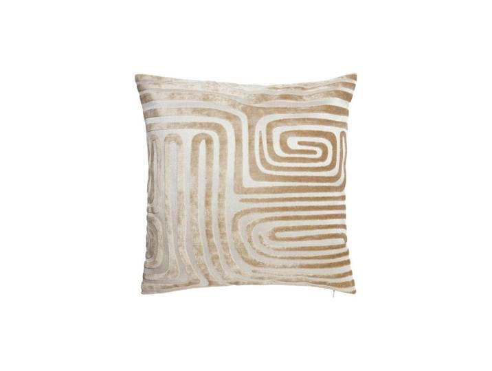 Kissenbezug Molly, Braun, Ornament, 45x45 cm, Heimtextilien, Bezüge, Kissenbezüge