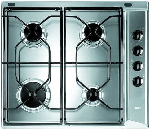 Ignis AKL 710/IX1 Acciaio inox Da incasso 58 cm Gas 4 Fornello(i) Made in Italy