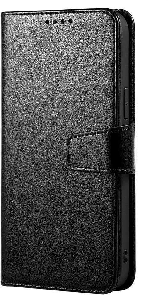EIDERWOOD Xiaomi 15 Ultra - Imiteret Læder Flip Cover - Sort