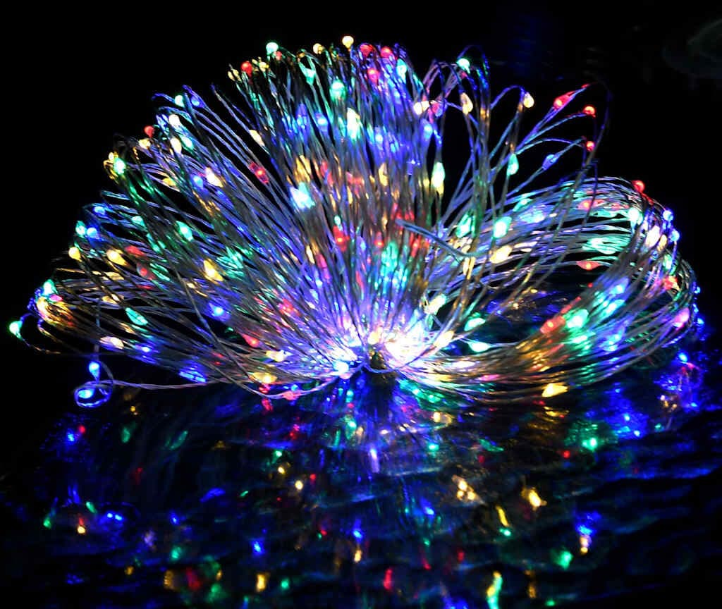vidaXL Guirlande LED avec 300 LED Multicolore 30 m