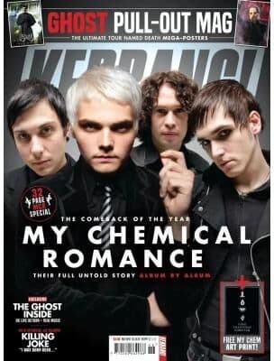 Uplift Essentials My Chemical Romance Band Posters MCR Singer Canvas Painting & Alternative Rock Music Wall Art Prints For Living Room D style 14 7.9 X 11.8 In (20x30cm)