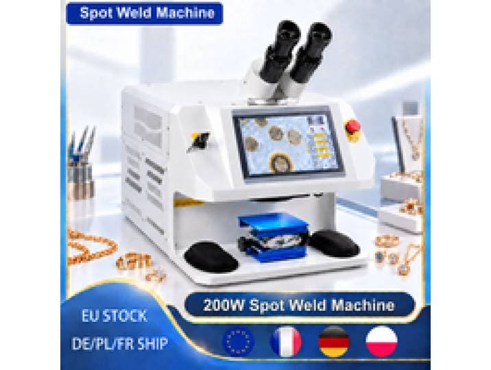 200W gepulseerde laserapparaten voor puntlassen, YAG-laser, geschikt voor het lassen van sieraden, medische toepassingen en precisie-instrumenten. 100W en 150W lasapparaten.