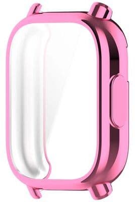 Inspired Living Redmi Watch 5 TPU Protective Case With Screen Protector Full Cover Bumper For Watch 5 Lite Active pink redmi Watch 5 Lite