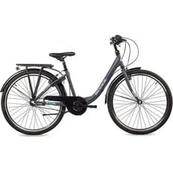 SCOOL 26 Zoll Kinderfahrrad S'COOL chiX 26-N3, Größe 140–160 cm in Grau Grau