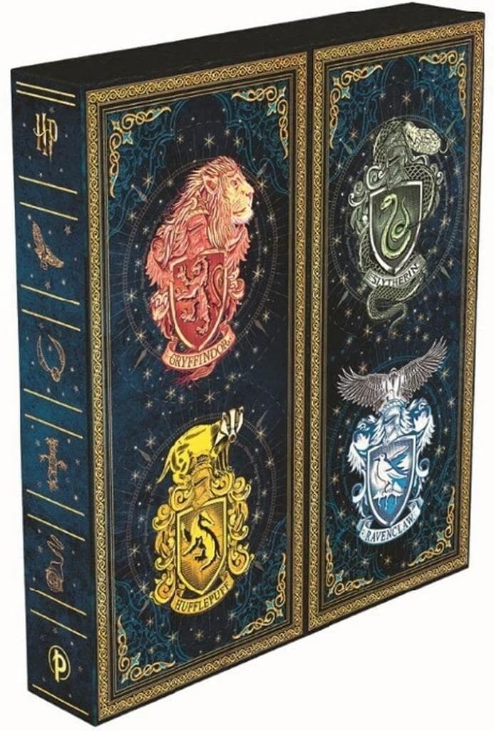 Notizheft "Paperblanks Geschenkset Harry Potter- Slytherin", bunt (grün), Notizbücher, Notizheft grün Einheitsgröße