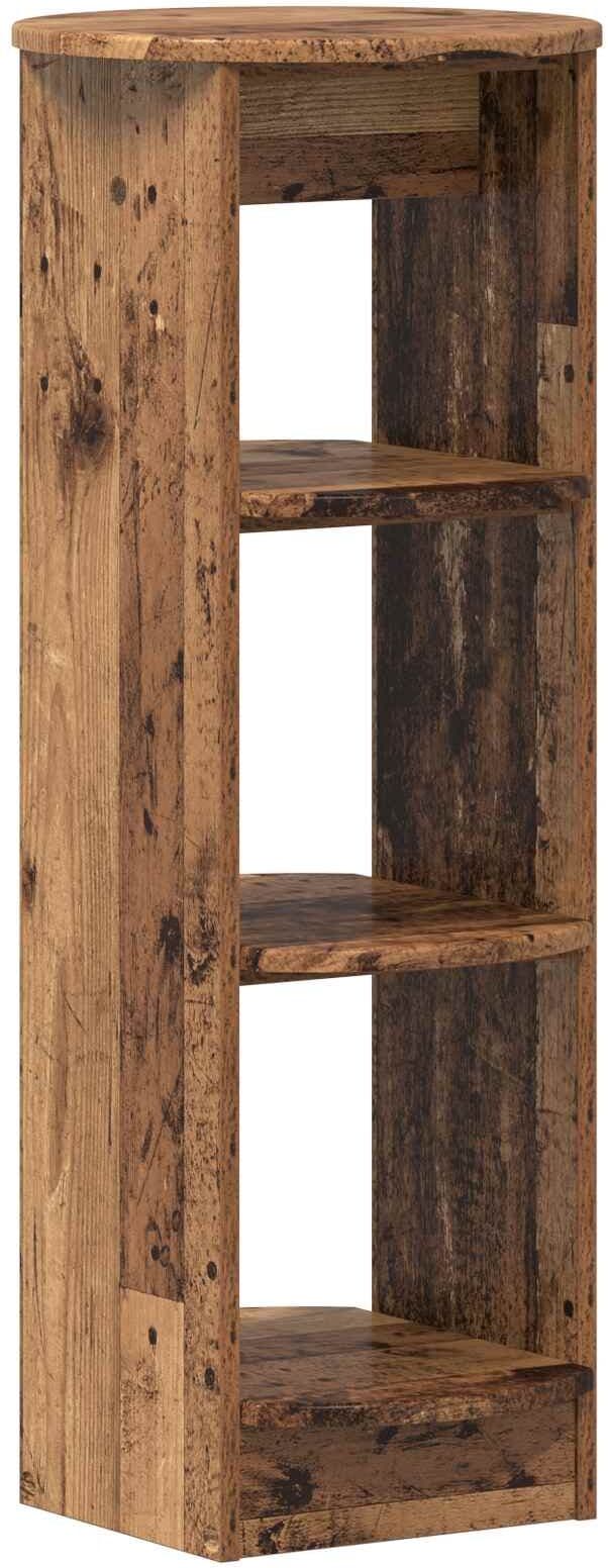 vidaXL Meuble d'appoint Bois ancien 40 x 40 x 100 cm Bois d’ingénierie