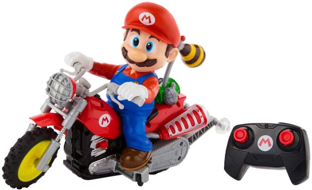 Hot Wheels Coche Radio Control Mario Kart Moto Teledirigida “Super Mario Galaxy Mattel.