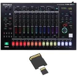 Roland Drum-Machine TR-8S Drum-Computer mit Speicherkarte, Audio Zubehör, Schwarz