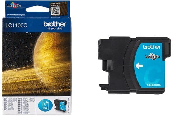 TINTEIRO BROTHER LC1100C CYAN