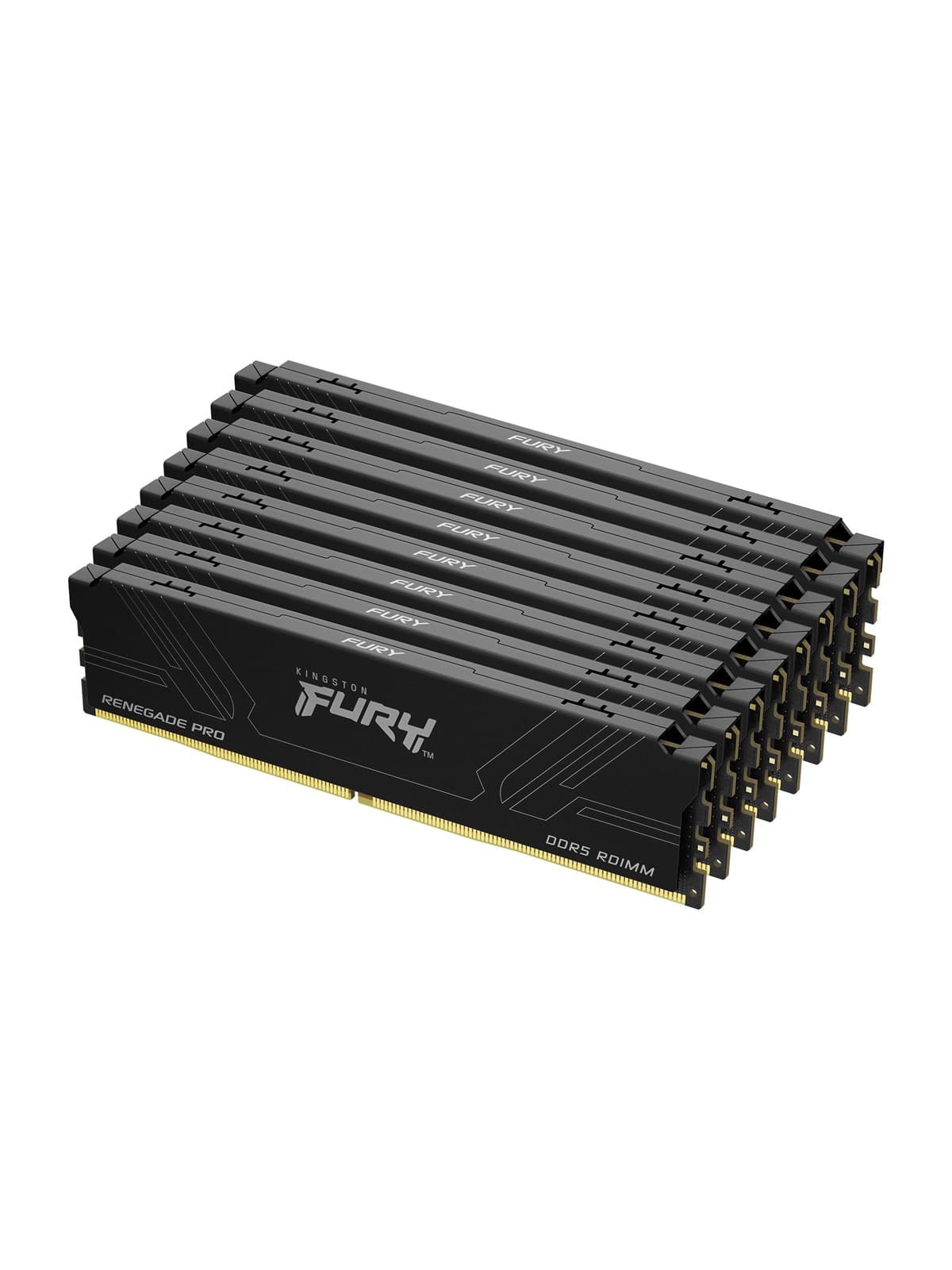 Kingston FURY Renegade PRO DDR5-7600 - 128GB - CL38 - Octa Channel (8 pcs) - AMD EXPO & Intel EXPO - Schwarz