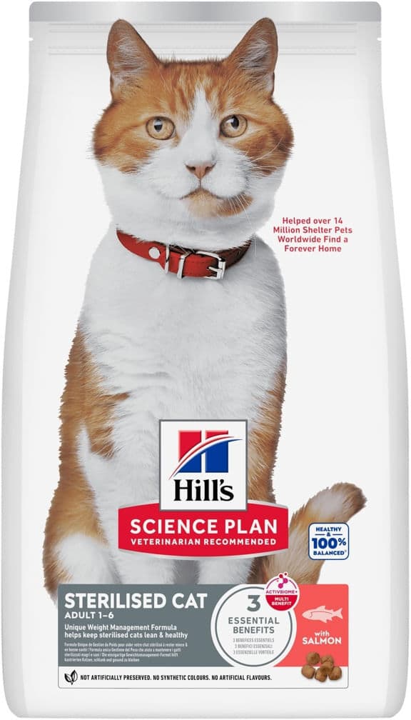 HILLS Hill's Science Plan Gatto Adult Sterilised Salmone 300G