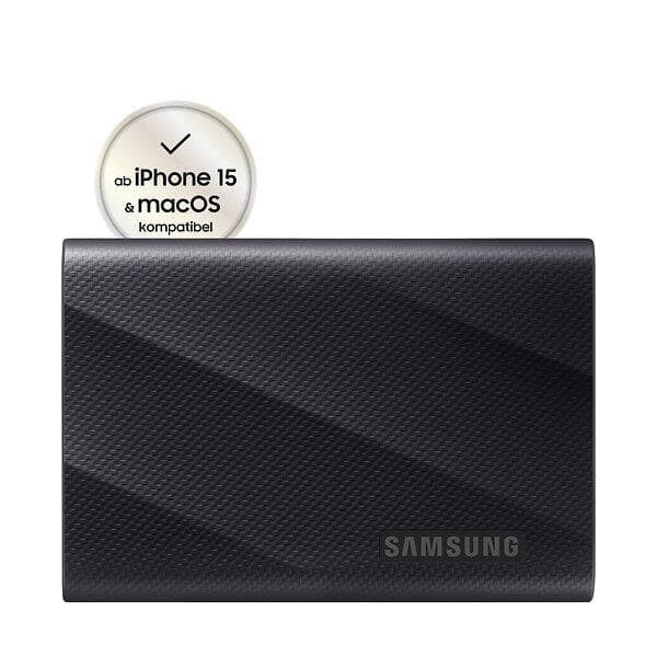 Samsung Portable SSD T9 1 TB für PC/Mac schwarz MU-PG1T0B/EU