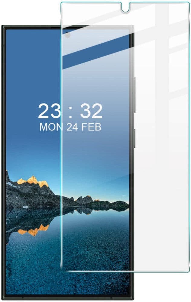 Samsung Galaxy S24 Ultra IMAK Skærmbeskyttelse - Case Friendly - Gennemsigtig