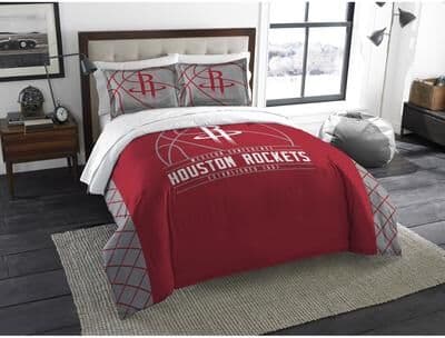 NBA Houston Rockets Reverse Slam 3-piece F/Q Comforter Set