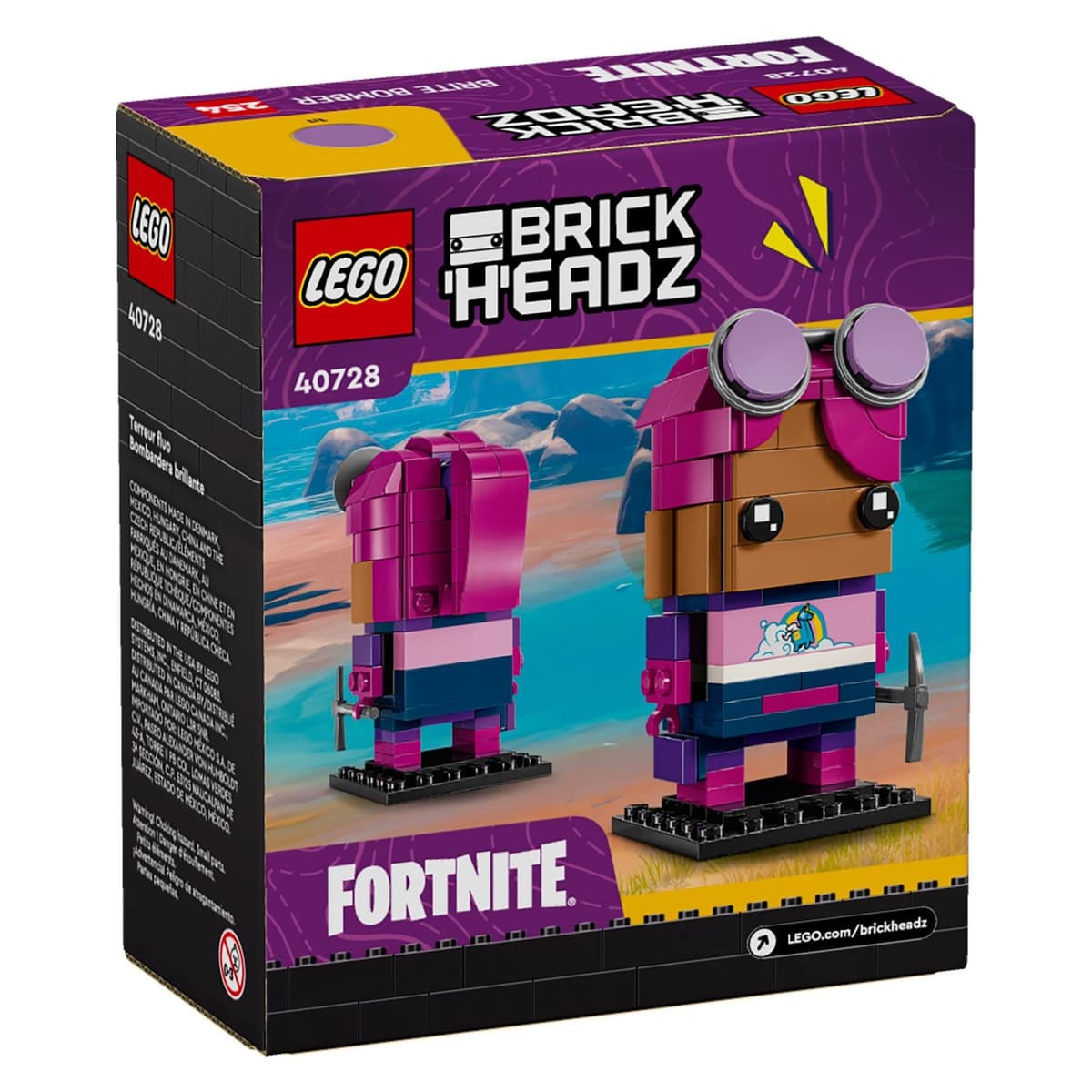 LEGO Fortnite Farbenbomber (40728, LEGO Brickheadz, LEGO Fortnite) (40728)