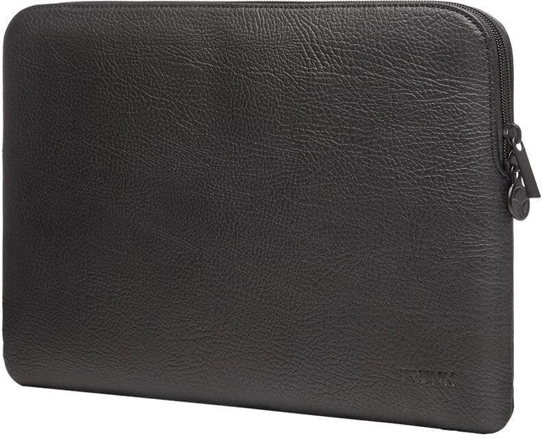 Trunk Vegansk Læder Sleeve til Bærbar PC 13" (30,5 x 22 x 2 cm) - Black Apple Peel