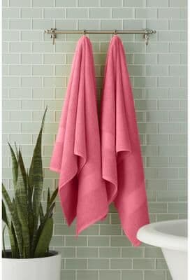 BH Studio 2-Pc. Bath Towel Set by BH Studio in Begonia