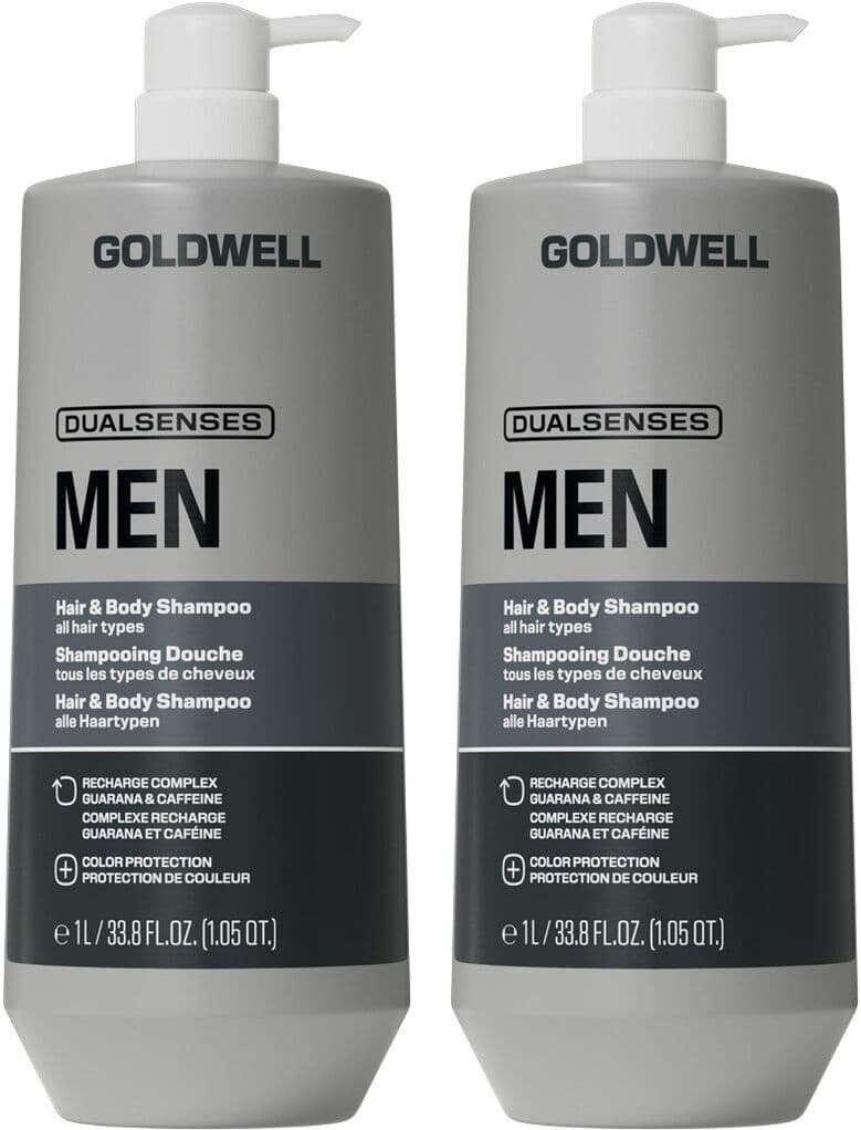 Goldwell Dualsenses Mens Hair & Body Shampoo 1000Ml Double